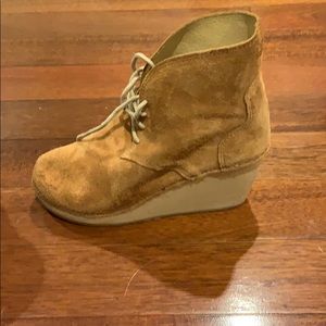 Maguba of Sweden wedge clog booties